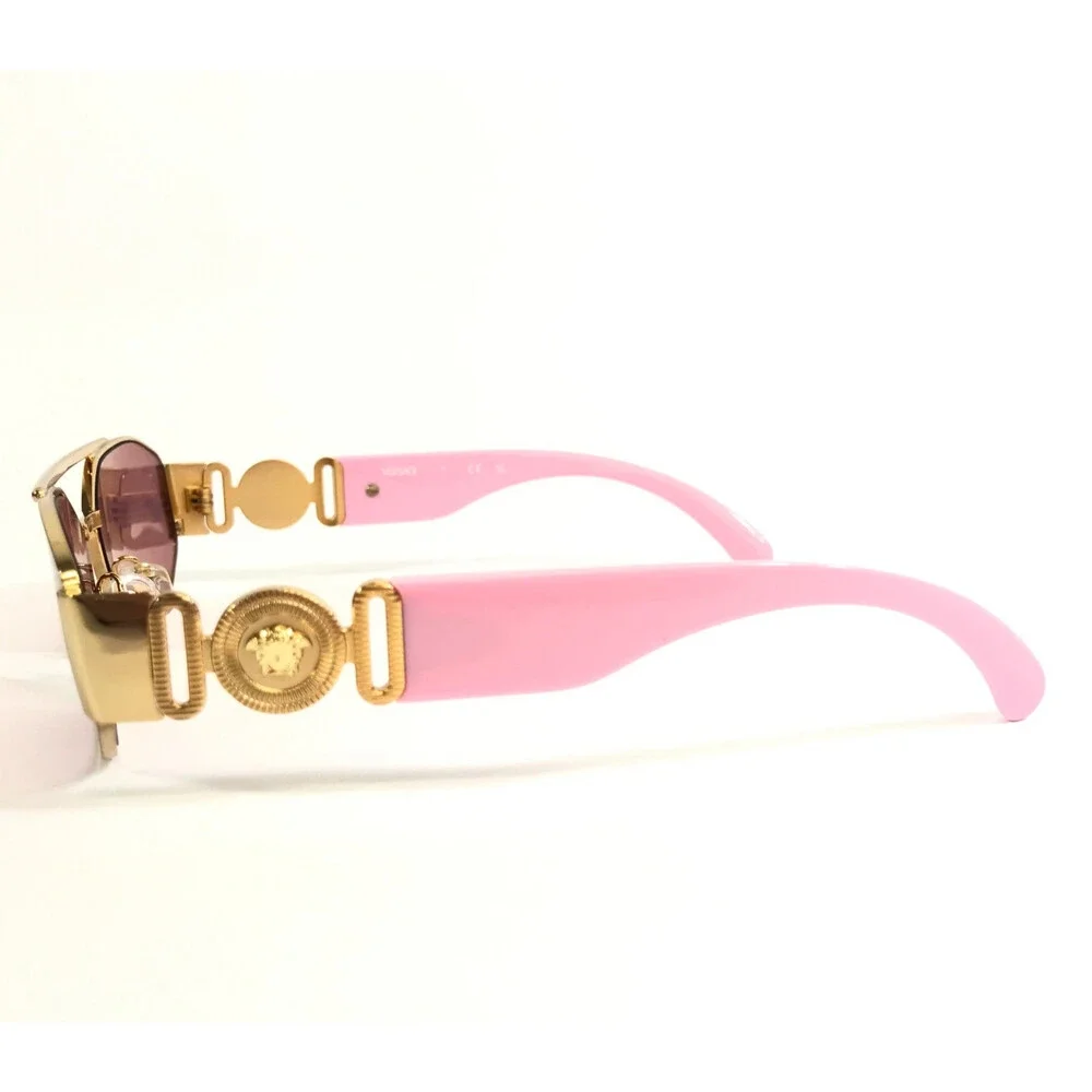 Versace Kids Sunglasses VK2003 1002/9L Gold Pink Frames with Mirror Pink Lenses